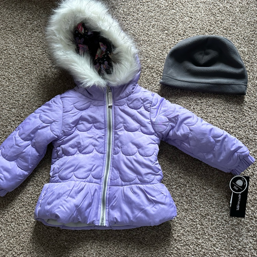 Winter coat and Hat